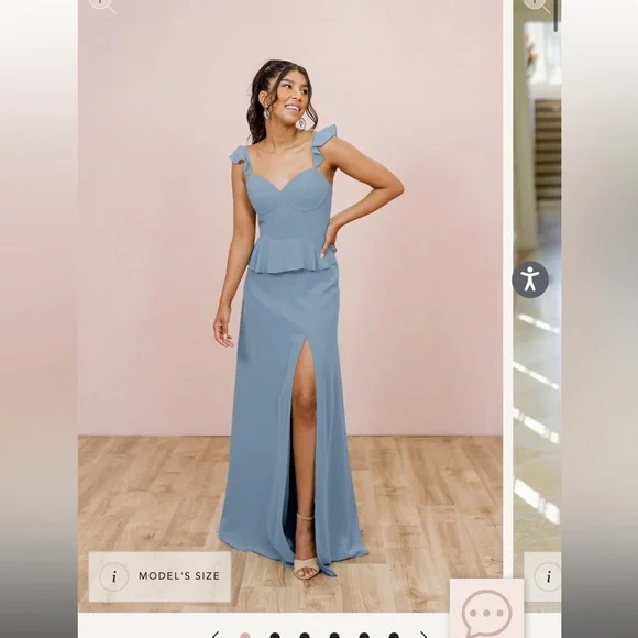 affordable navy blue bridesmaid dresses Quin High Quality Satin Bridesmaid Dress